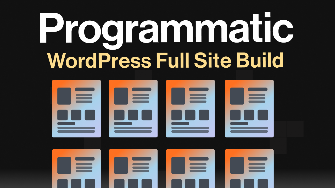 Free Course: How To Build Programmatic SEO Sites With WordPress