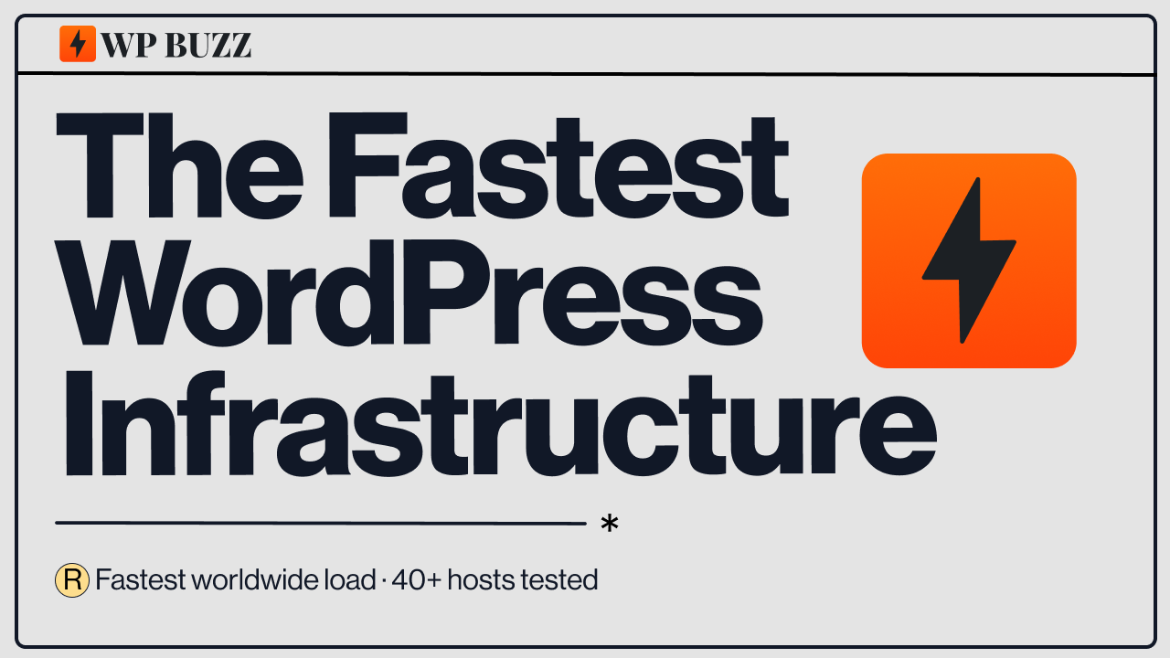 Our New Lightning-Fast WordPress Hosting Infrastructure
