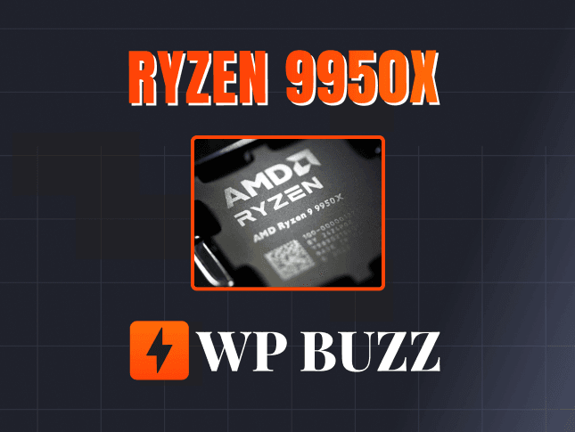 Wpbuzz ryzen 9950x wordpress hosting