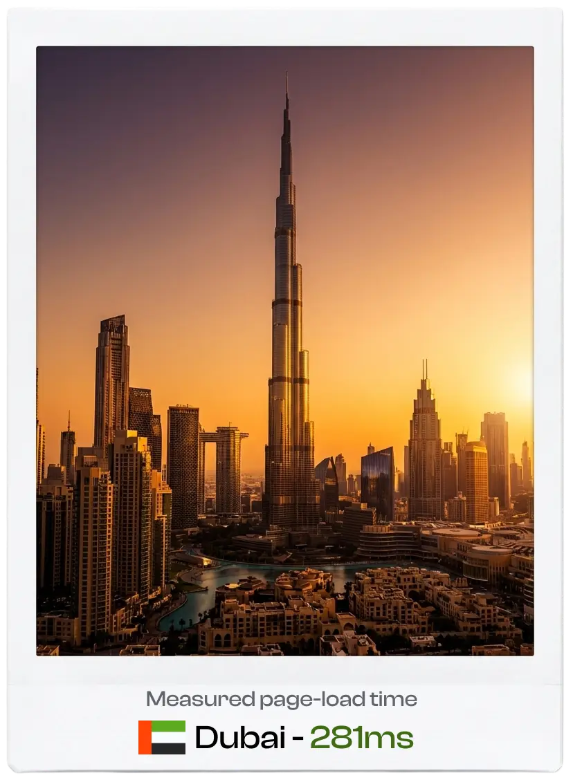 Dubai pagespeed